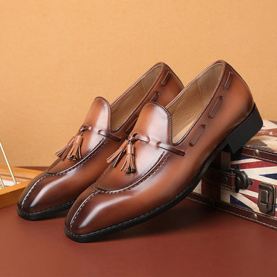 Juvenal® | Genuine Leather Tassel Loafers