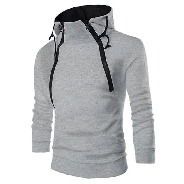 Graham® | Modern hoodie with a high collar