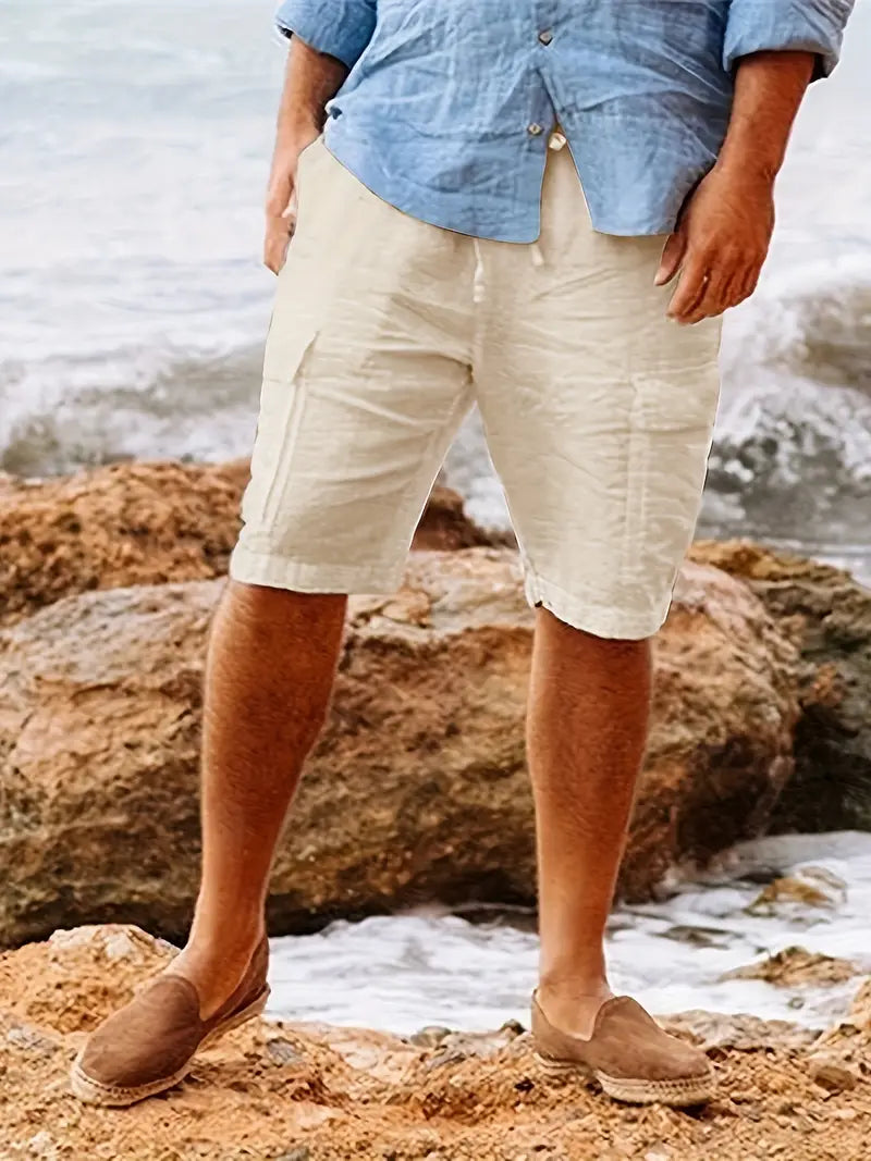 Galileo® | Comfortable Cotton Cargo Shorts For Spring/Summer