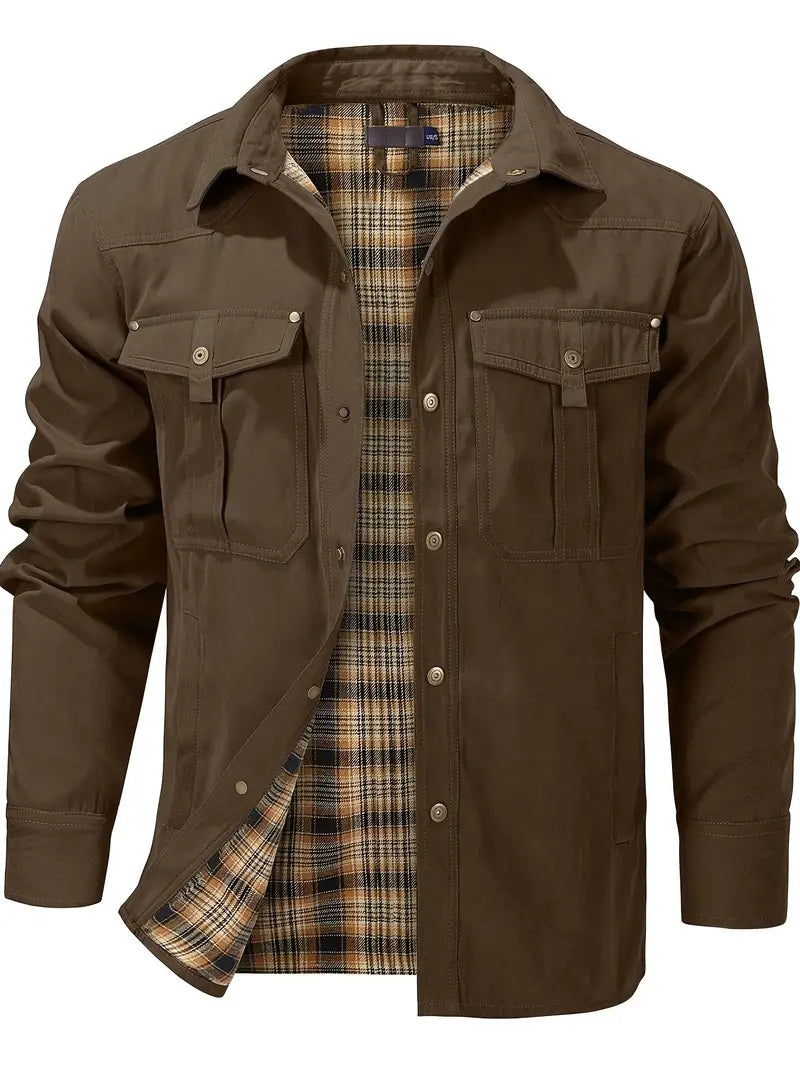 Bertie® | Minimalist Button Jacket For Men