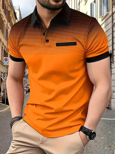 Mabel® | Casual Short-Sleeved Shirt With Polka Dot Pattern