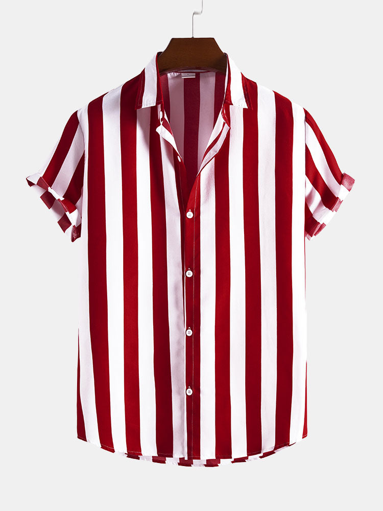 Frederick® | Wide Stripes Stand Shirts
