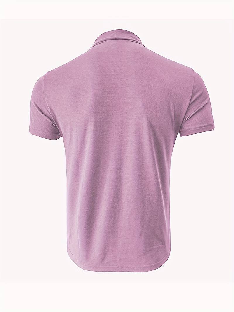 Lucian® | Casual Short Sleeve Turtleneck T-Shirt