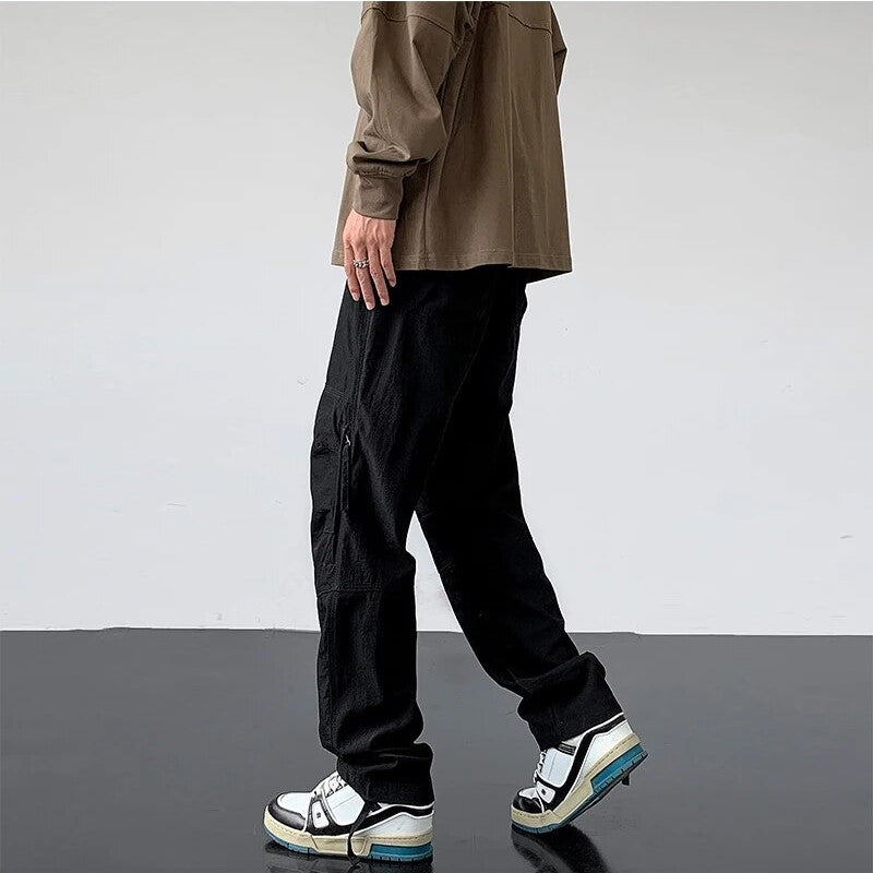 Jonas® | Zipper Cargo Wide Pants