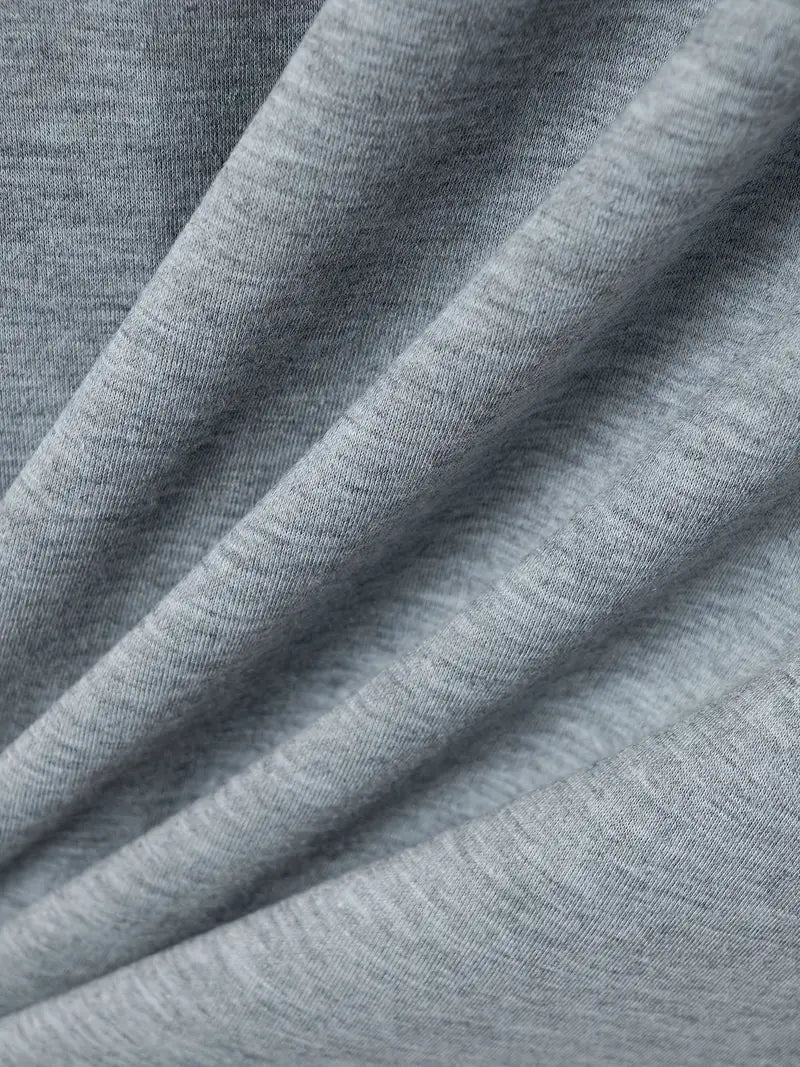 Ellis® | Solid, Casual V-Neck T-Shirt For Men