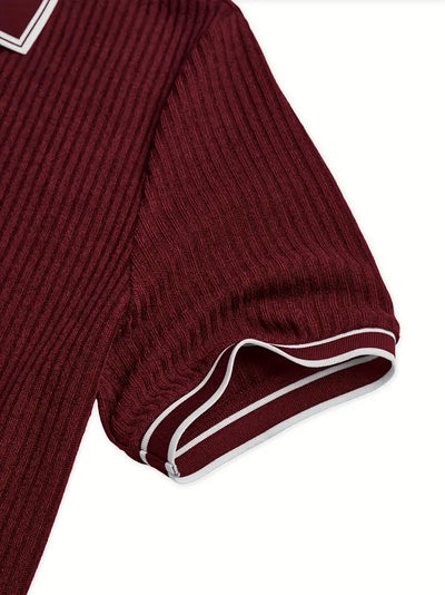 Kasper | Stylish short-sleeved polo shirt