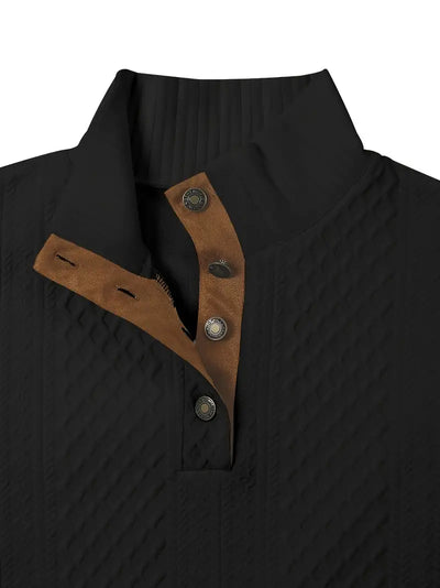 Marcelo | Elegant Button Sweater