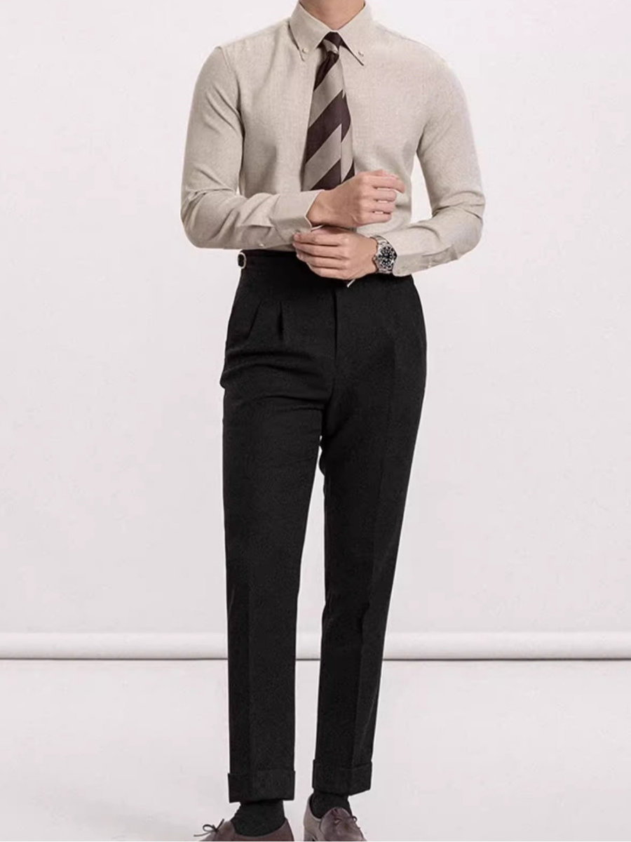 Evren® | Business Casual Shirt With Checked Pattern