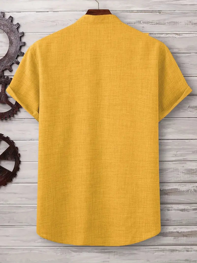 Jarvis | Short-sleeved shirt with chest pocket