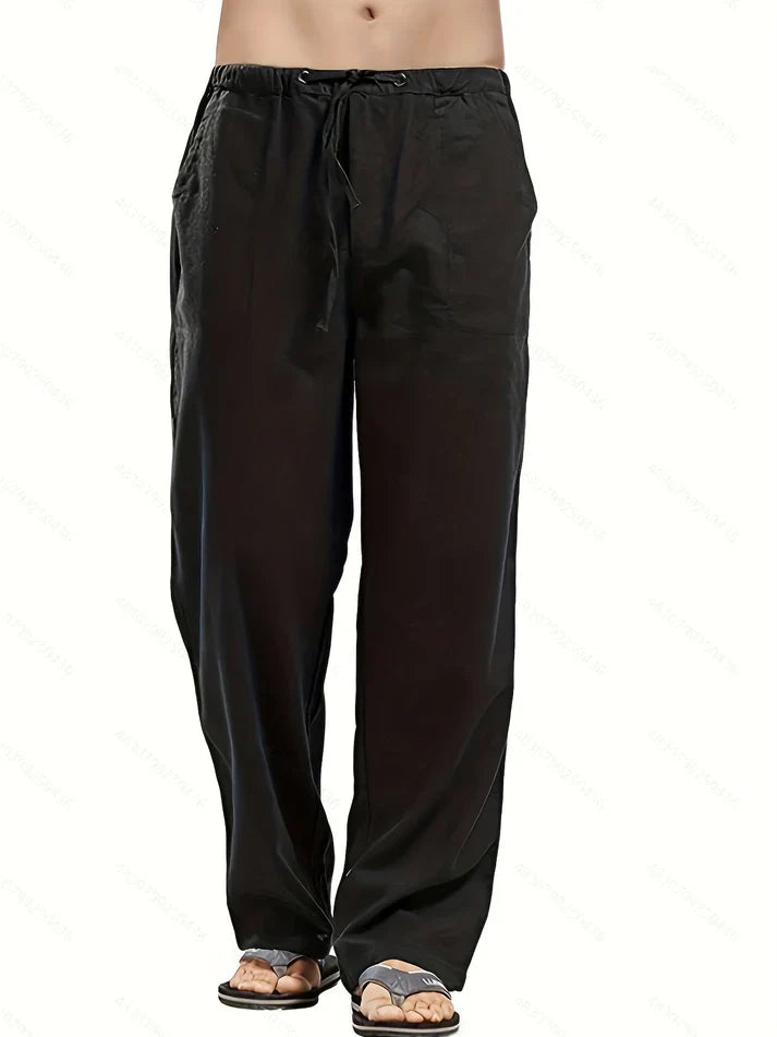 Asher® | Linen Summer Trousers