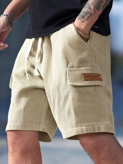 Ainsley® | Albert Corduroy Cargo Zomerbroeken