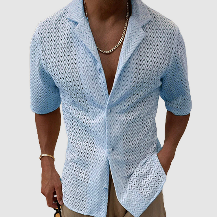 Jarrett® | Classic Plain-Colored Knitted Shirt