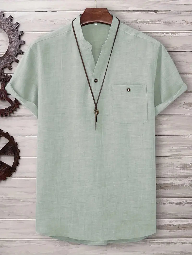 Jarvis | Short-sleeved shirt with chest pocket