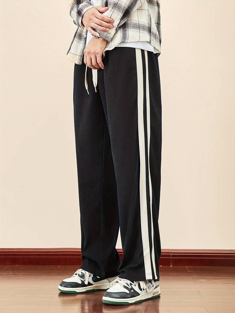 Quilino® | Color Block Drawstring Pants For Men