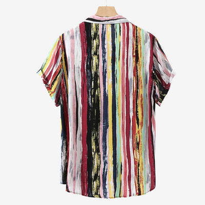 Zenón® | Abstract Artisan Print Shirt