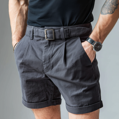 Manuel | Men'S Summer Basic Solid Color Shorts
