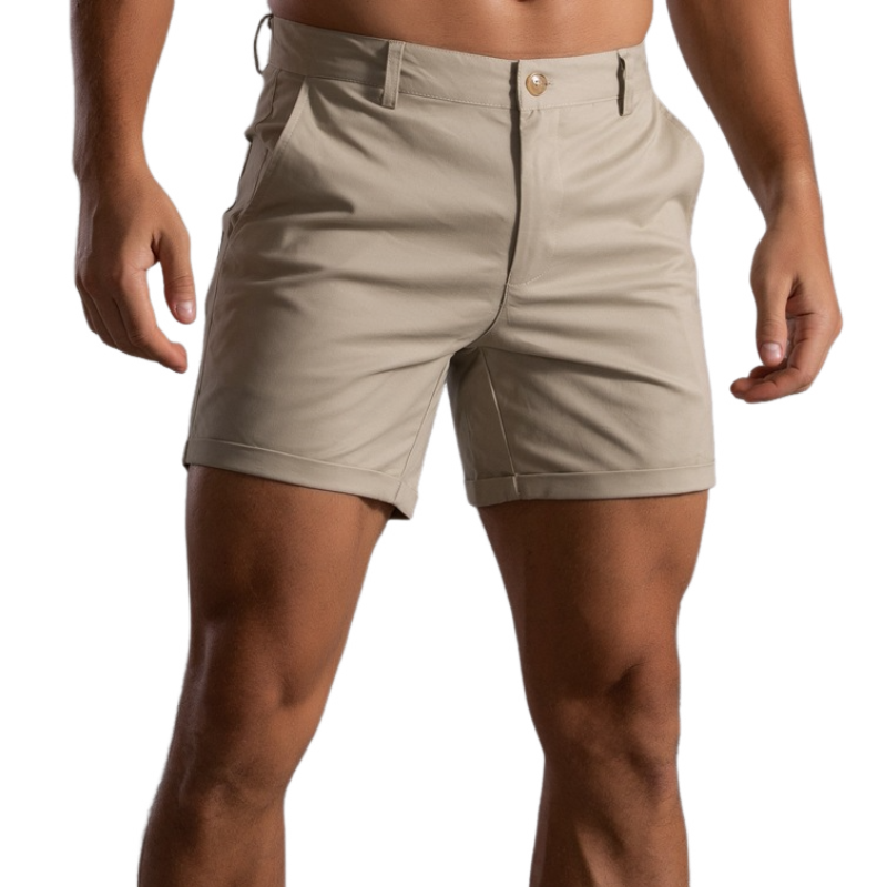 Men's Classic Casal Spring and Smmer Cotn Blend Shorts