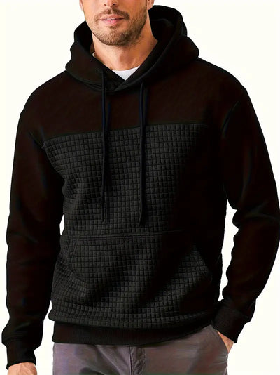 Mack | Textured Knit Hoodie