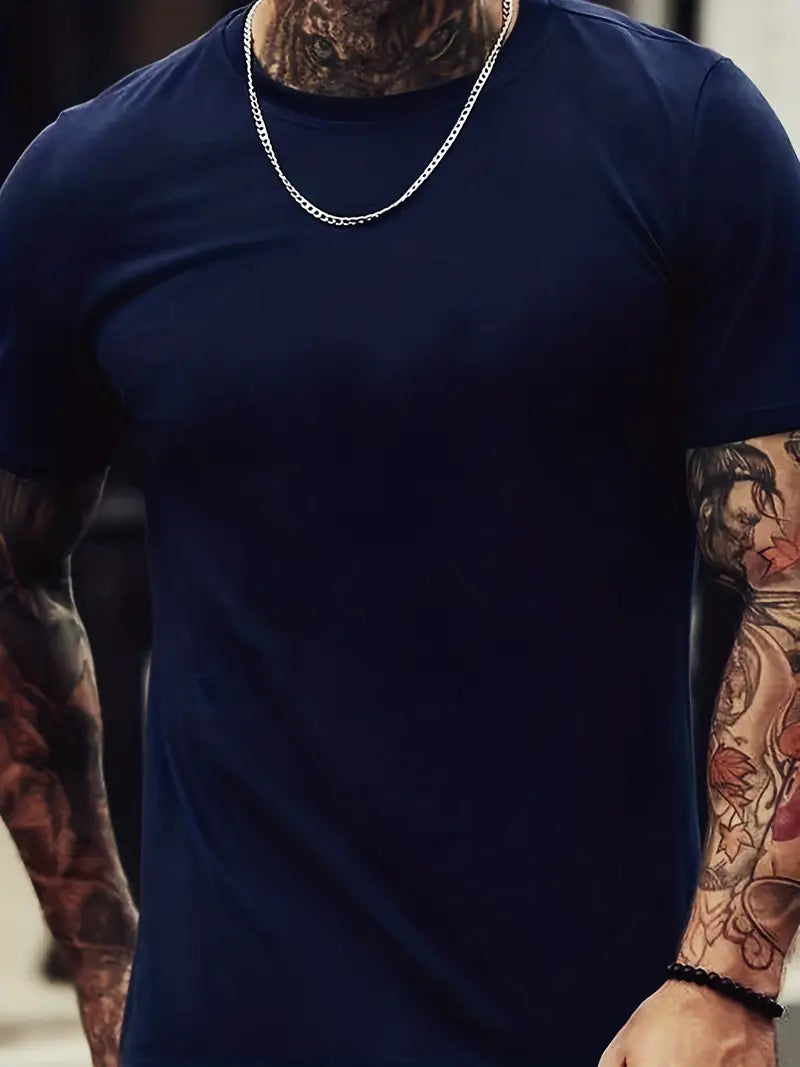 Ljubica® | Classic Crew Neck T-Shirt For Men