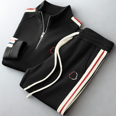 Xavier | Hype Quarter-Zip Tracksuit Set