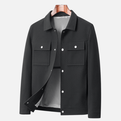 Quinn | Elliot Vintage Textured Cotton Knit Jacket