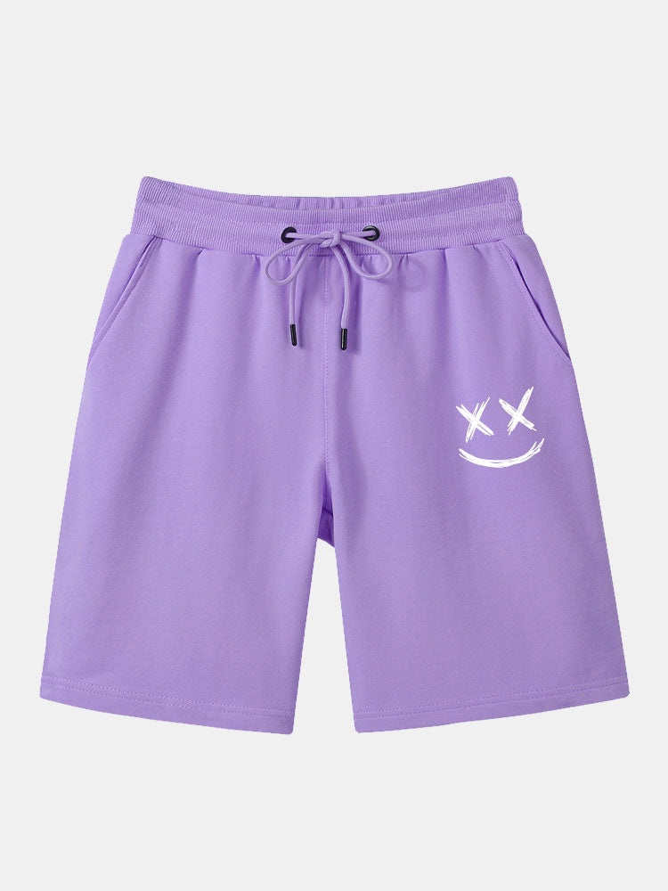Barett® | Smiley Print Mid Length Shorts