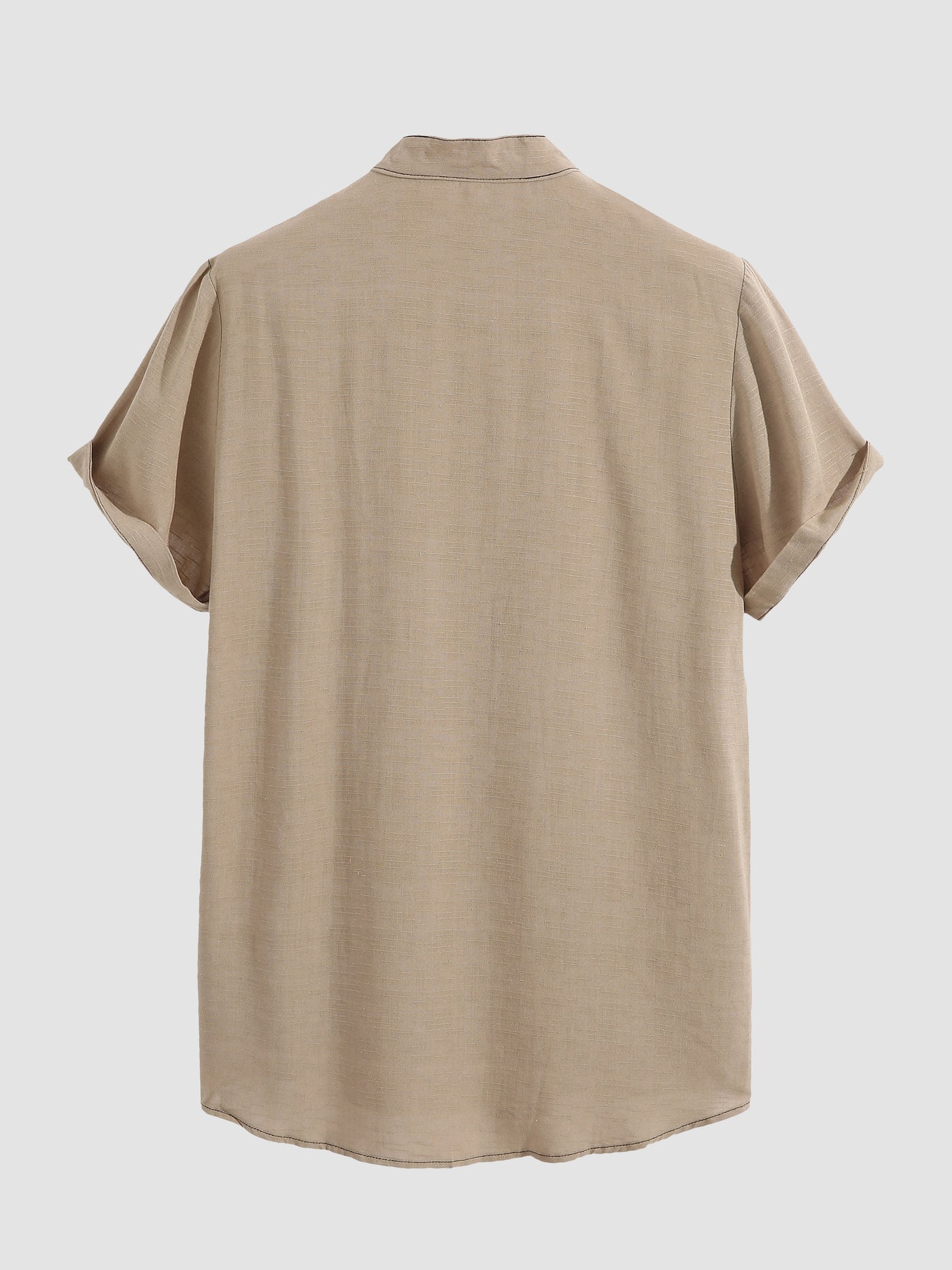Aindreas® | Stand Collar Solid Shirts
