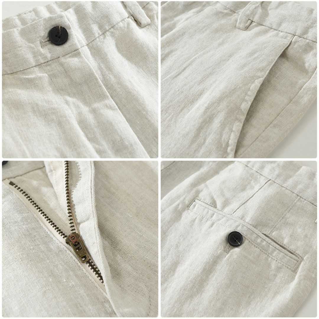 Douglas | STRAIGHT LINEN PANTS