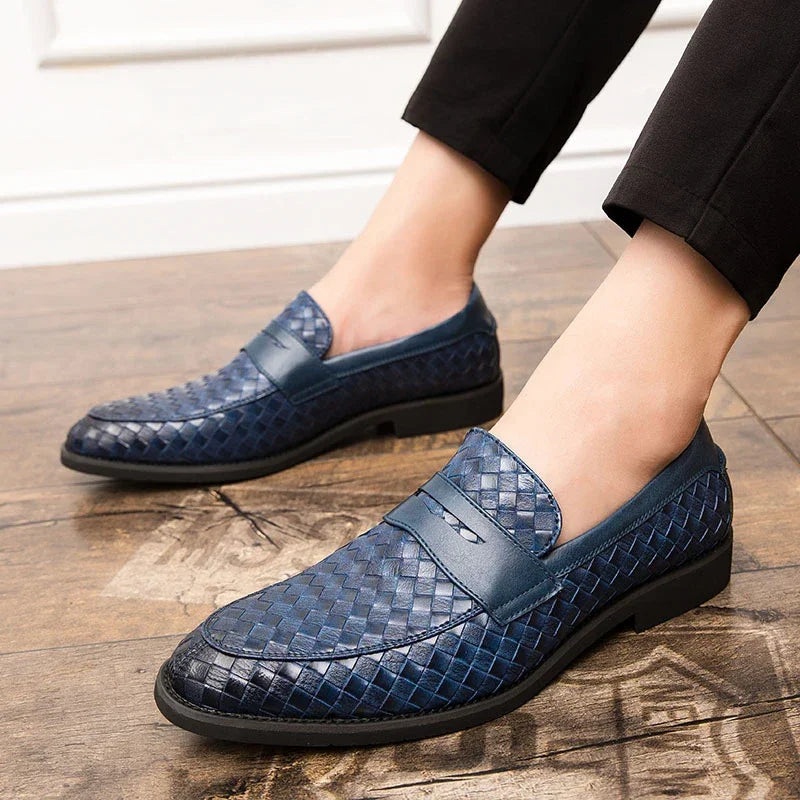 Oliver | Elegant Woven Loafers
