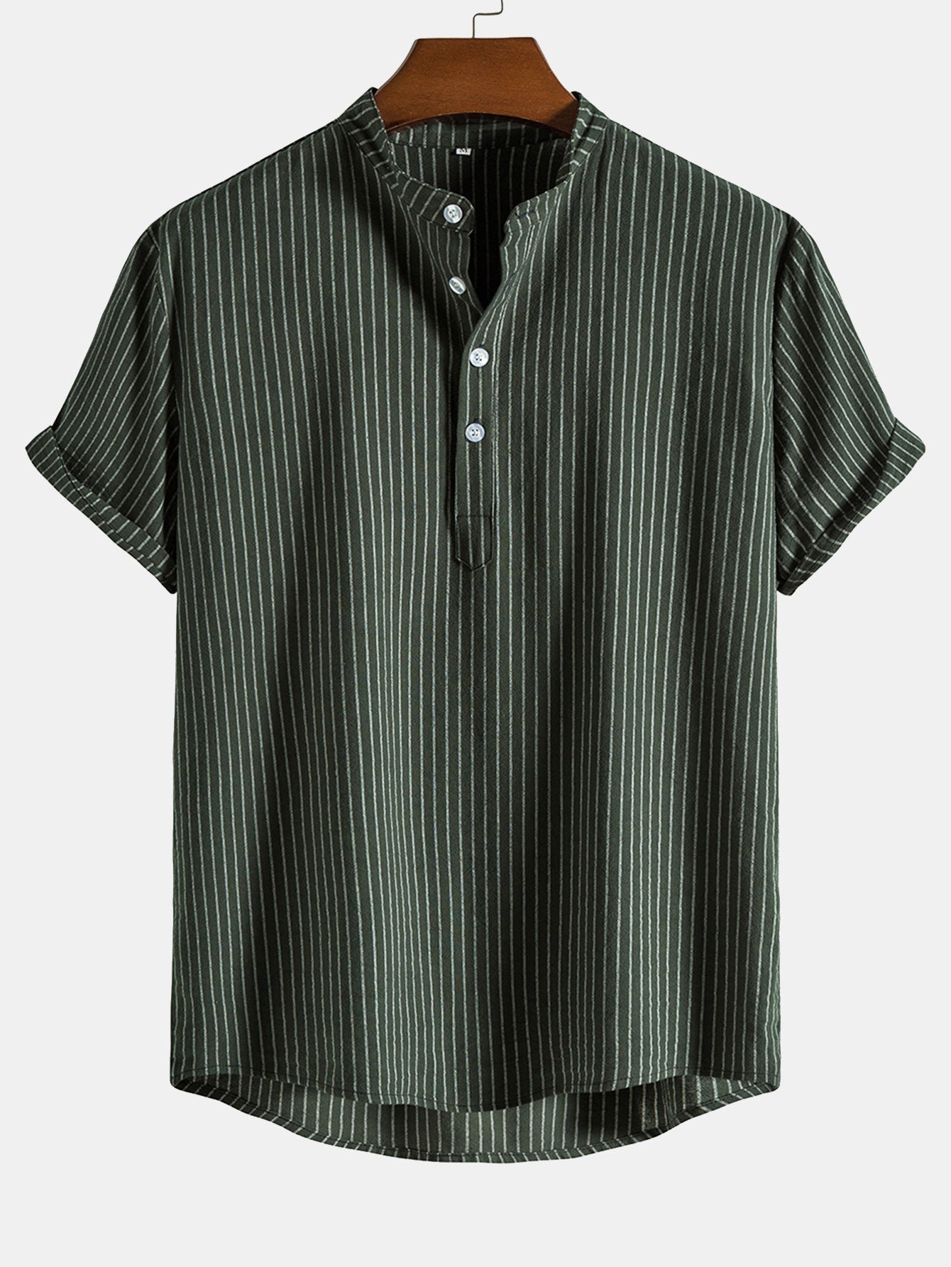 Arpi® | Man Striped Henley Shirts
