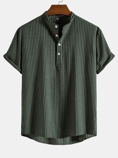 Arpi® | Man Striped Henley Shirts