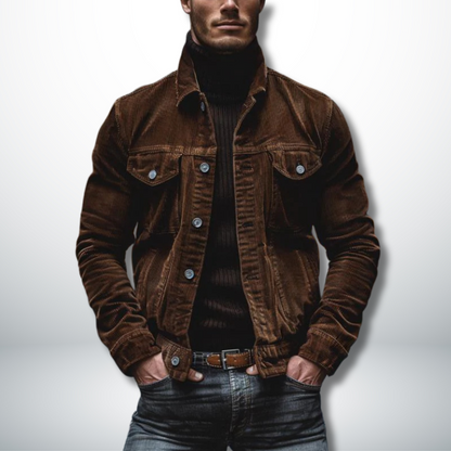 Argimiro® | Elegant jacket with velvety effect