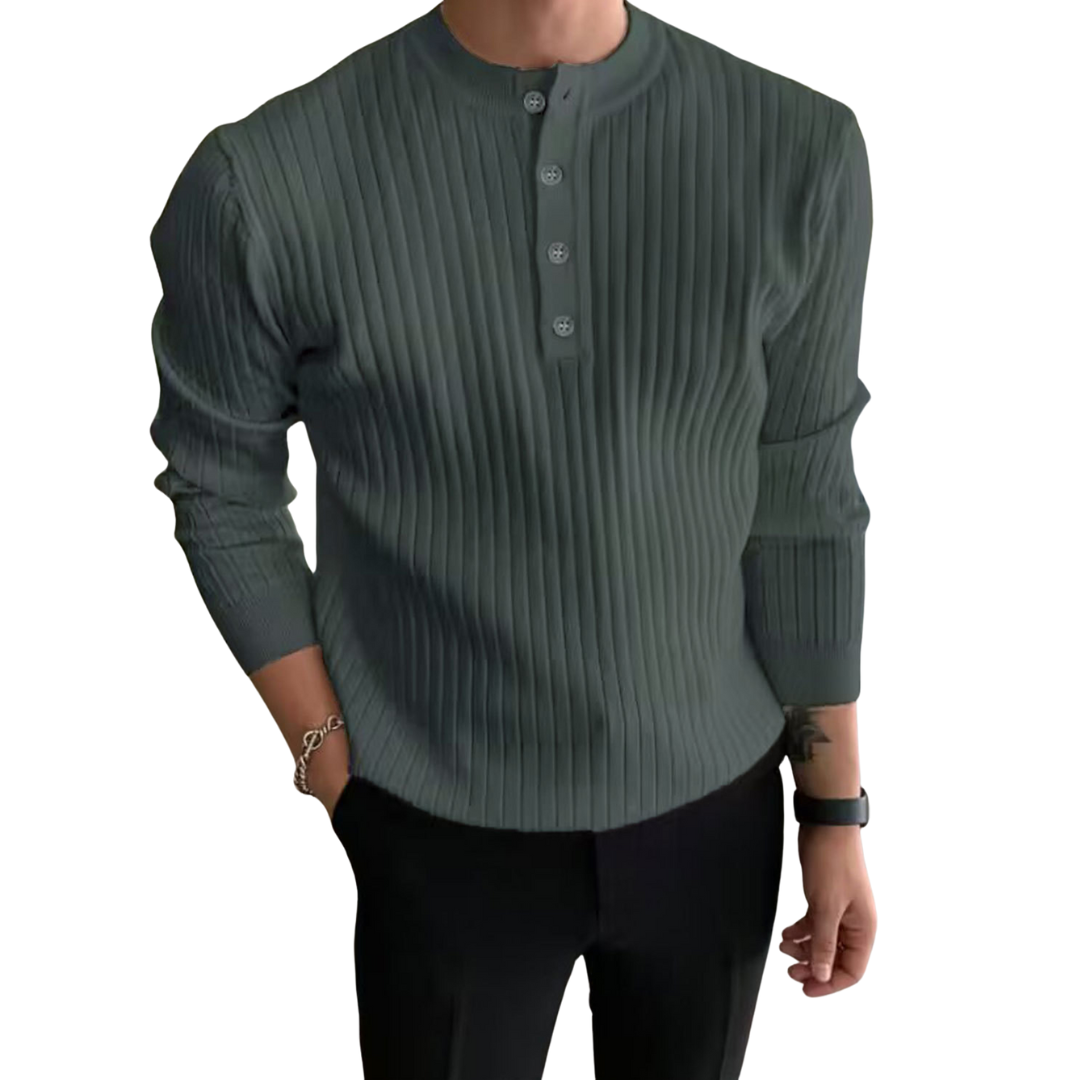 Fox® | Buttoned Sweater For Men