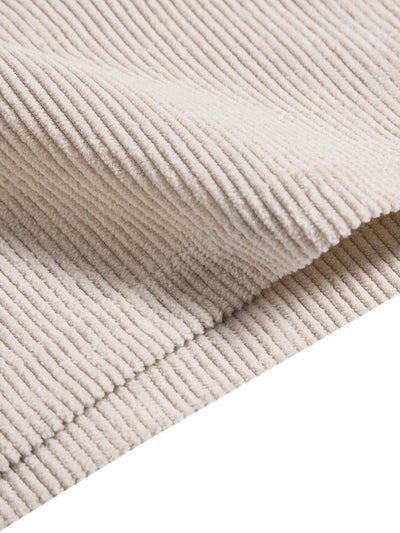 Chris® | Short-Sleeved Corduroy Button Up Shirt & Shorts