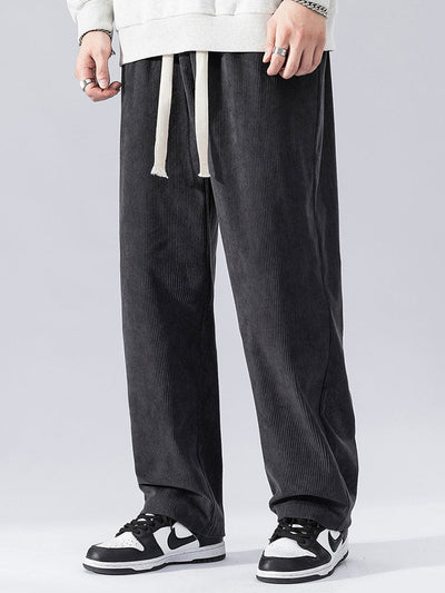 Lamberto® | Straight Leg Corduroy Pants
