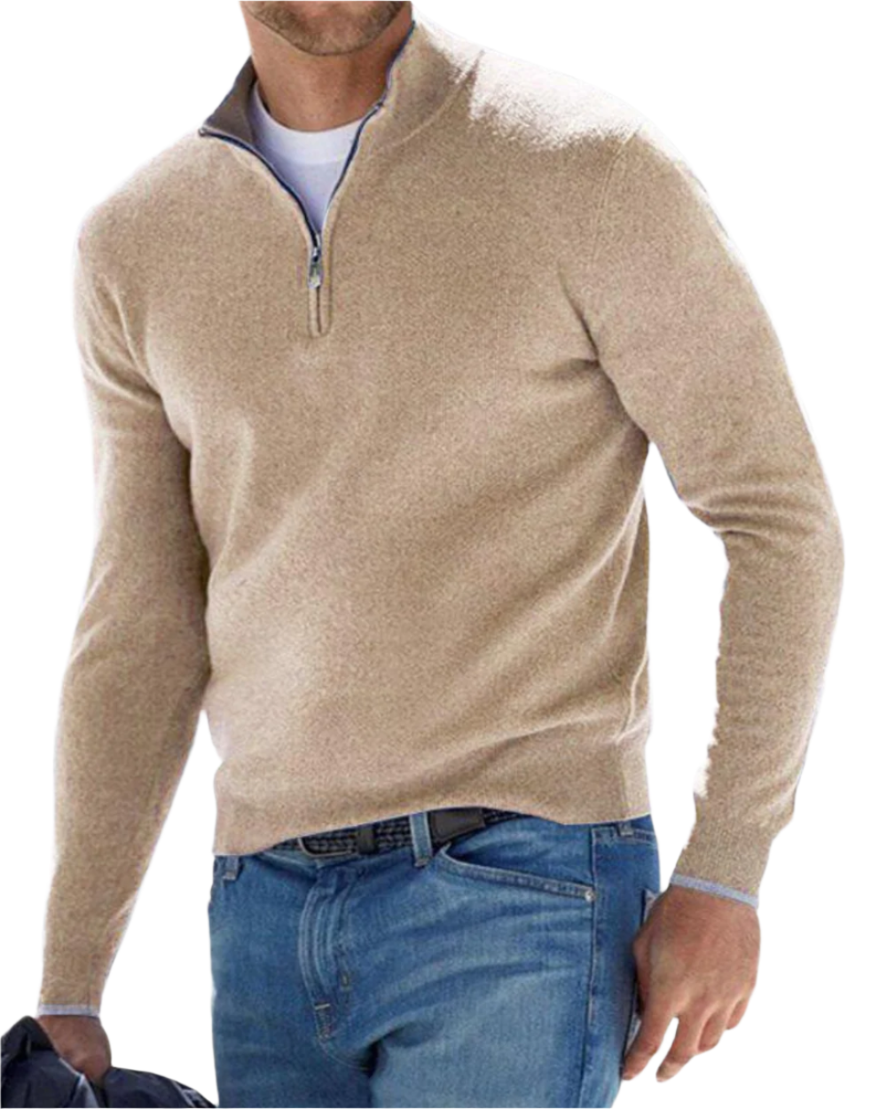 Benjamin | Elegant Zip Sweater