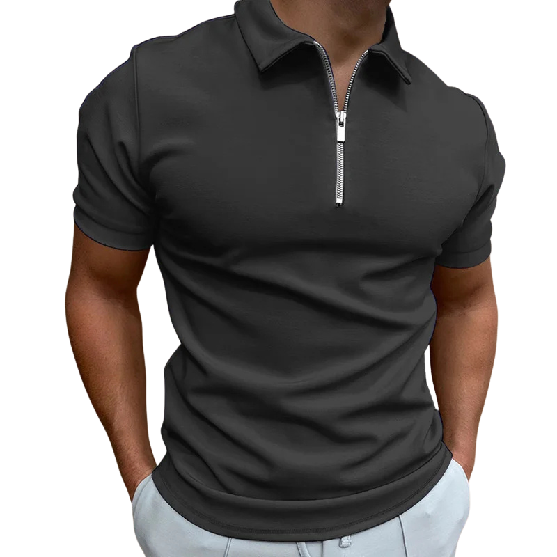 Lucian® | Modern Polo With Half Zip