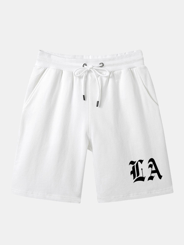 Iban® | La Print Mid Length Shorts