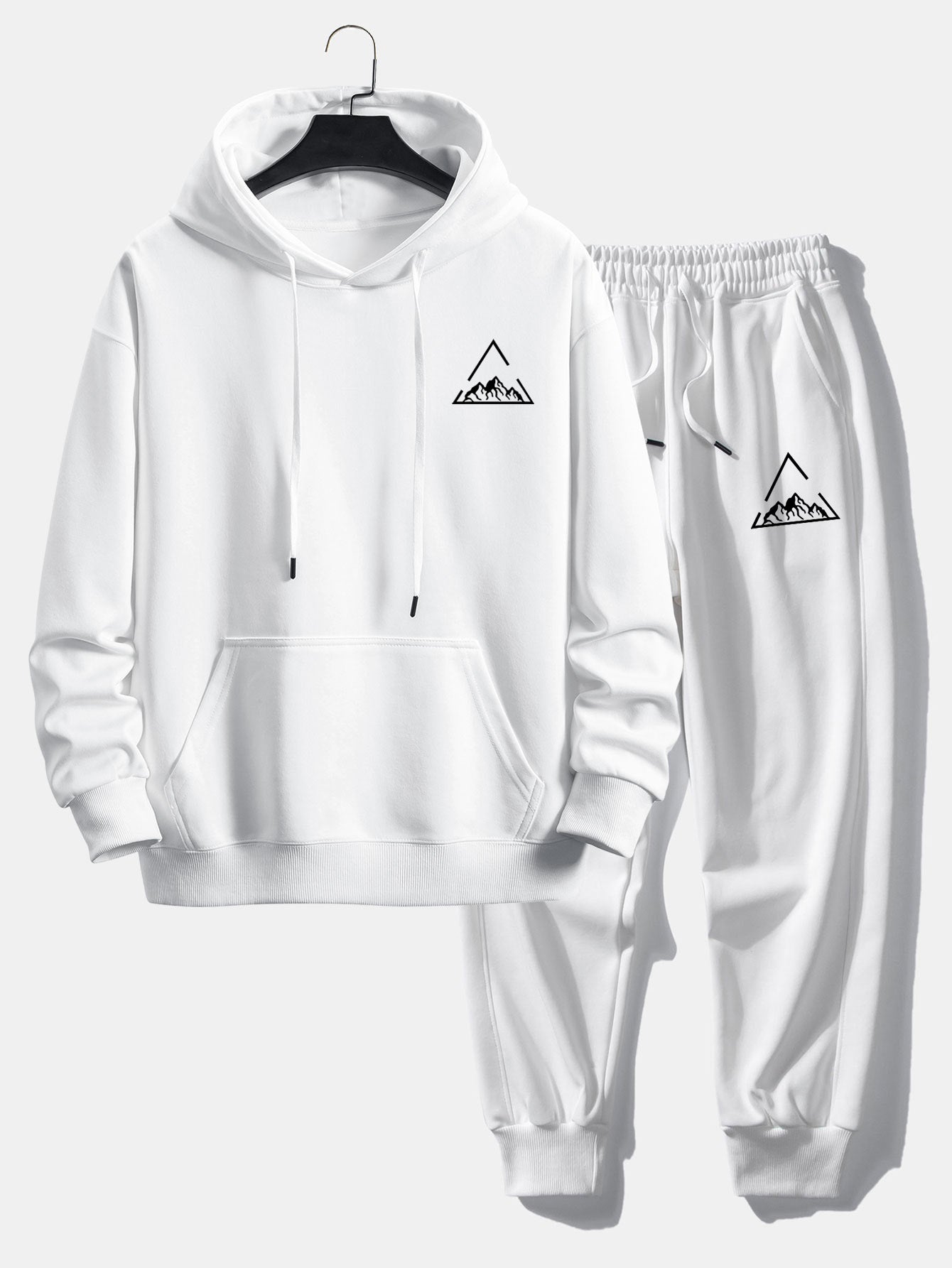 Lionel® | Triangle Mountain Print Relax Fit Hoodie & Jogging Pants