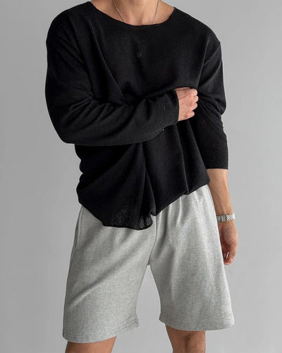 Nolan | Casual Knit T-Shirt