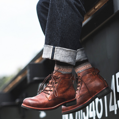 Leo® | Handcrafted eco-leather ankle boot