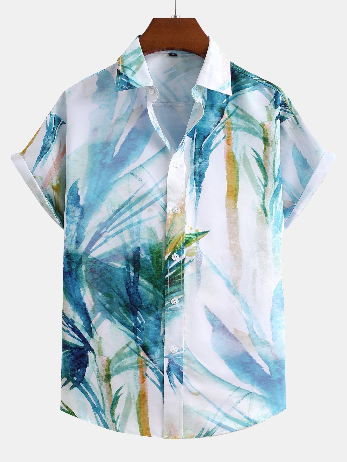 Esteban® | Botanical Watercolor Print Shirt