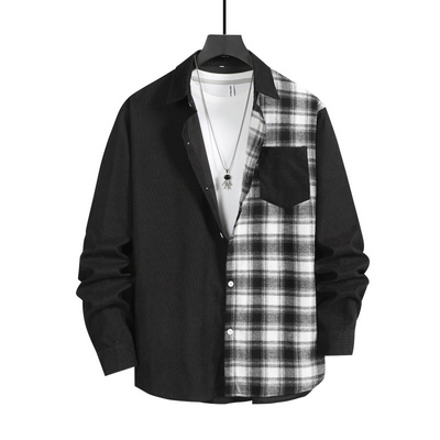 Lorne® | Patchwork Shirt With Buttons For Spring