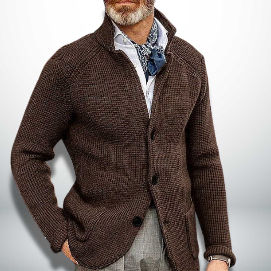 Crisóstomo® | Soft and elegant men's cardigan