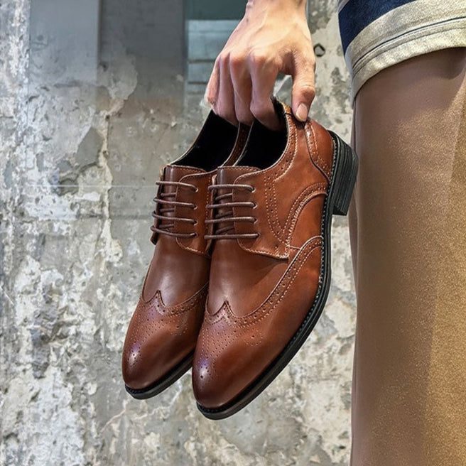 Zafar® | Pasera Genuine Leather Oxfords