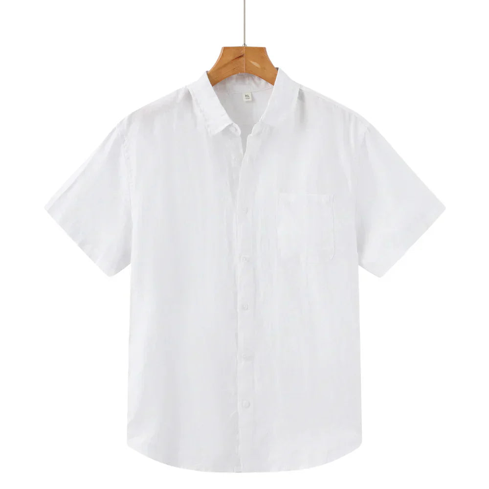 Alfredo® | Linen Shirt Short Sleeves