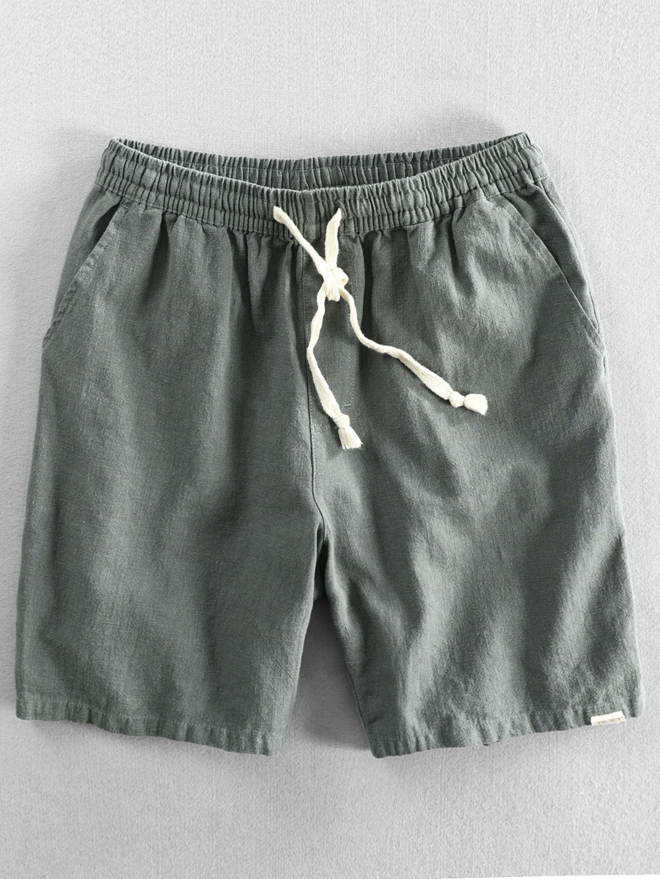 Jonás® | Linen Cotton Blend Drawstring Shorts