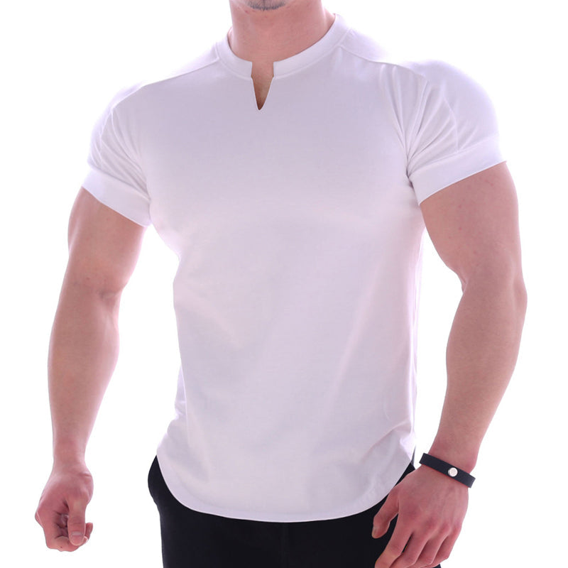 Jonathan® | Short-Sleeved Plain Sporty T-Shirt For Men