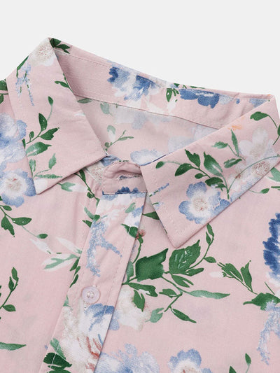 Arman® | Floral Print Button Up Shirt