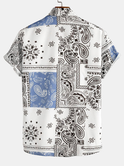 Alard® | Paisley Print Button Up Shirt